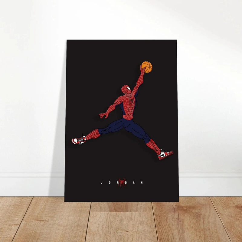 Spidey x Jordan Limited Edition by Blank Wall Print Shop