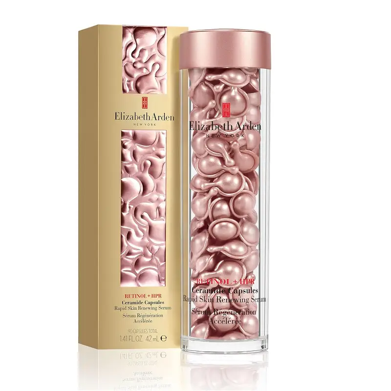 Elizabeth Arden Retinol + HPR Ceramide Capsules - Rapid Skin Renewing Serum (90 by dealonline.co.nz