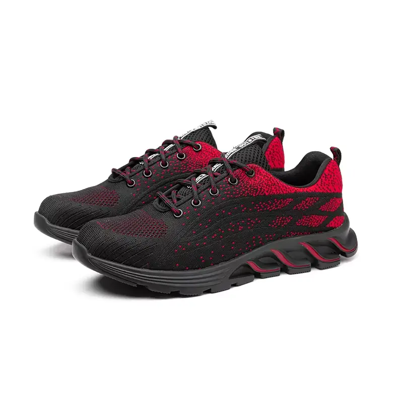 Steel Toe Work Shoes Safety Sneakers Industrial Shoes Lightweight Puncture Proo by dealonline.co.nz