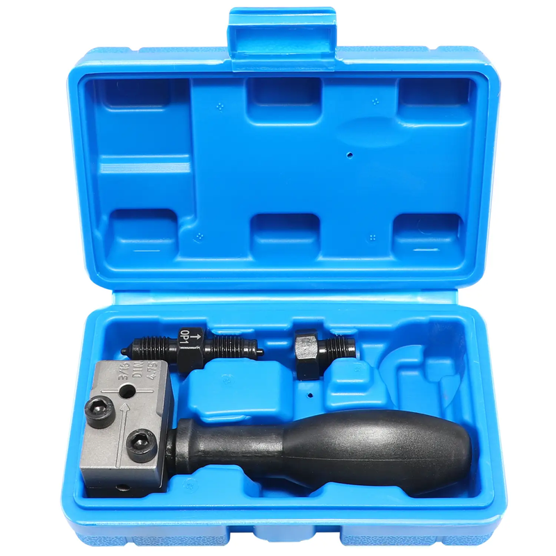 Double Flaring Tool Kit Brake Pipe Flare Vehicle Brake Lines Repairing workshop by salelink.co.nz