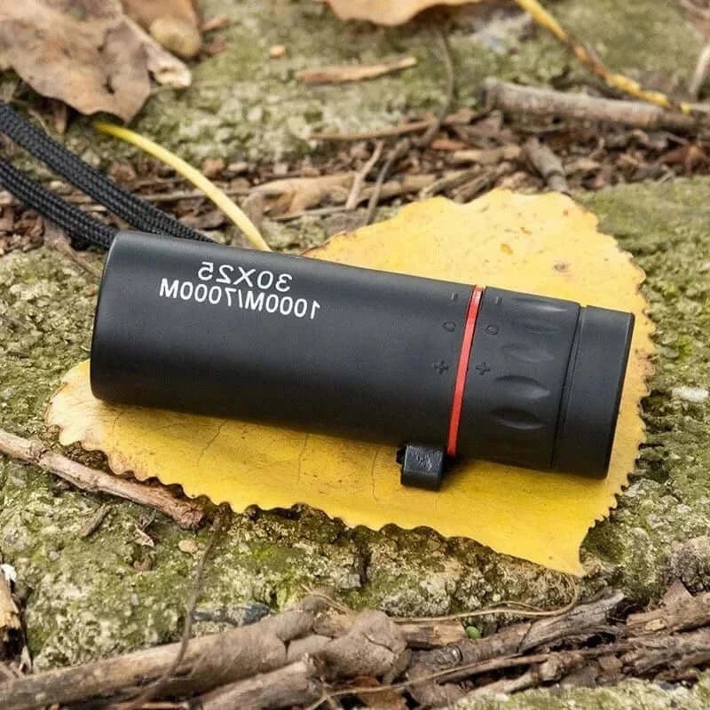 China China 1PC Binoculars High Definition Monocular Telescope 30X25 Waterproof Mini Portable  Zoom 10X Scope For Travel Hunting