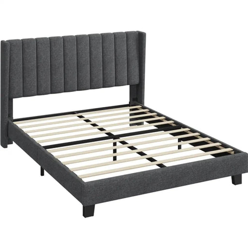 Yaheetech Queen Size Upholstered Bed Frame Queen Size Upholstered Bed Frame
