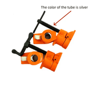 3/4'' Gluing Pipe Clamp 4 Pcs Heavy Duty WOODWORKING VICE TOOLS Wide Protect Pad – view 9