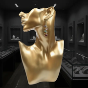 MANNEQUIN HEAD - GOLD by dealonline.co.nz