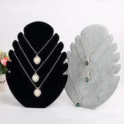 VELVET DISPLAY NECKLACE STAND - BLACK by dealonline.co.nz