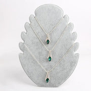VELVET DISPLAY NECKLACE STAND - GREY by dealonline.co.nz