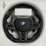 BMW Steering Wheel (Carbon Fiber+Perforated Leather) #31 by CARBONISE