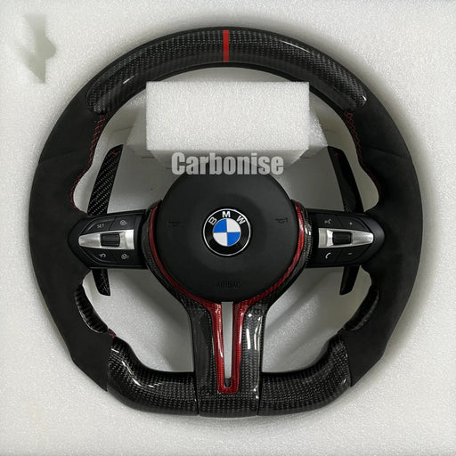 BMW Steering Wheel (Carbon Fiber+Alcantara) @31 by CARBONISE
