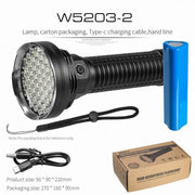 Mead's Supply & Equipment Outfitters limited Torches & Flashlights High-Power LED Flashlight — Rechargeable Aluminium Torch for Outdoor, Emergency & Self-Defence High-Power LED Flashlight — Rechargeable Aluminium Torch for Outdoor, Emergency & Self-Defence