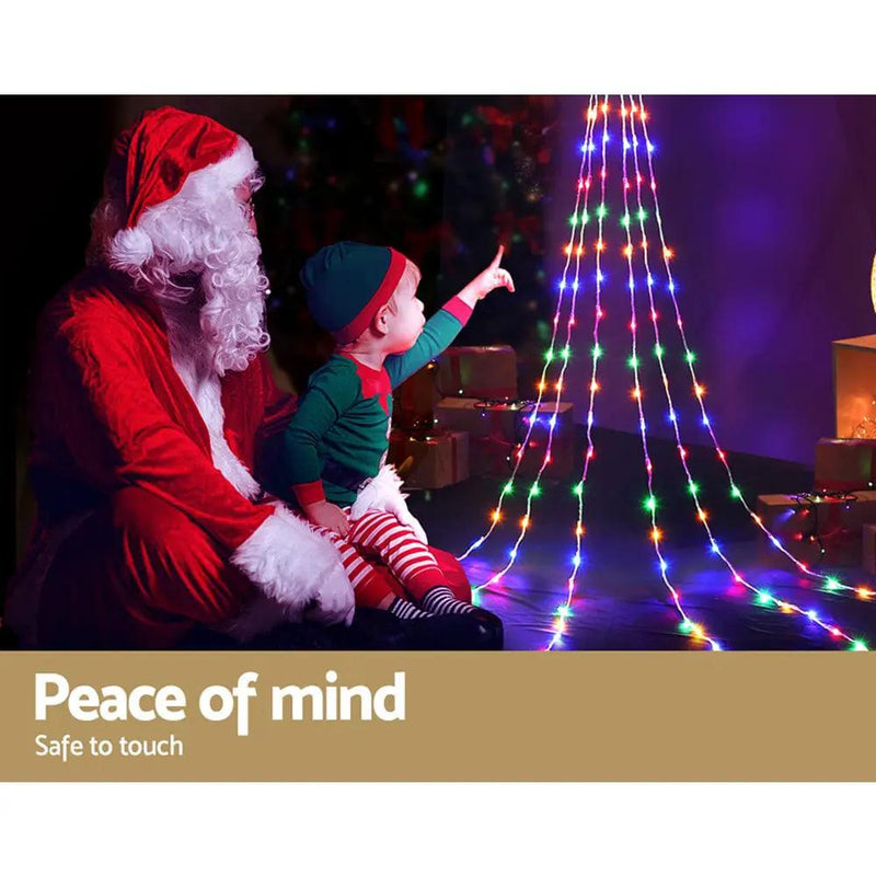 SportZone.co.nz Occasions > Christmas > Outdoor Decorations & Lights 320 LED 5M Christmas Lights Solar String Fairy Light Jingle Jollys 320 LED 5M Christmas Lights Solar String Fairy Light Jingle Jollys