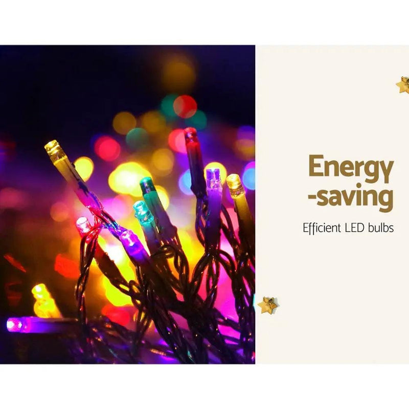 SportZone.co.nz Occasions > Christmas > Outdoor Decorations & Lights 320 LED 5M Christmas Lights Solar String Fairy Light Jingle Jollys 320 LED 5M Christmas Lights Solar String Fairy Light Jingle Jollys