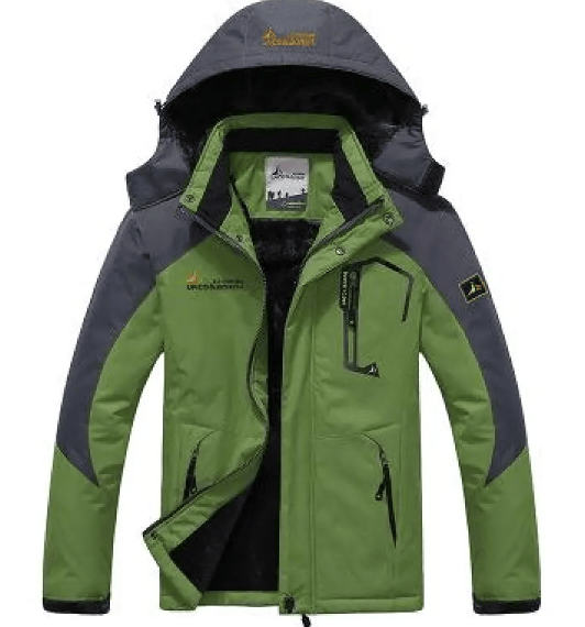 Mead's Supply & Equipment Outfitters limited Men's Outdoor Jacket Men's Waterproof Thermal Hiking Jacket Men's Waterproof Thermal Hiking Jacket