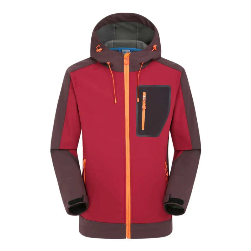 Mead's Supply & Equipment Outfitters limited Jackets Fleece-Lined Softshell Jacket — Windproof Outdoor Layer for Hiking & Climbing Fleece-Lined Softshell Jacket — Windproof Outdoor Layer for Hiking & Climbing