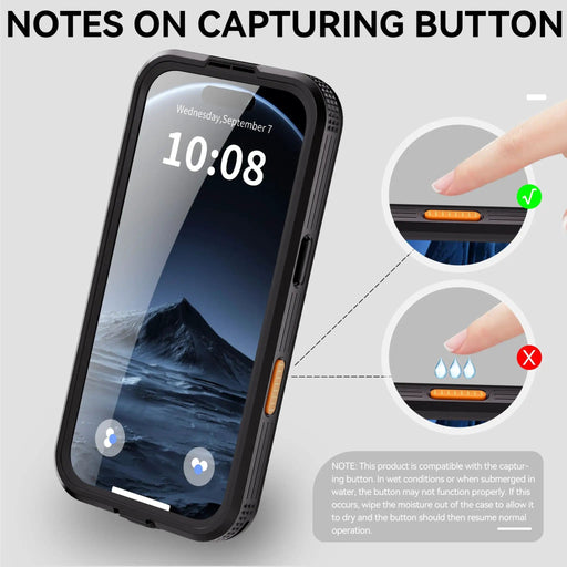 iPhone 17 Pro Max Waterproof Case by salelink.co.nz