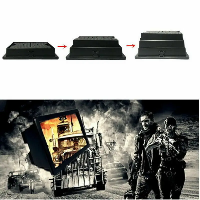3D Magnifier Retractable Amplifier Mobile Phone Screen HD Magnifier Universal by salelink.co.nz
