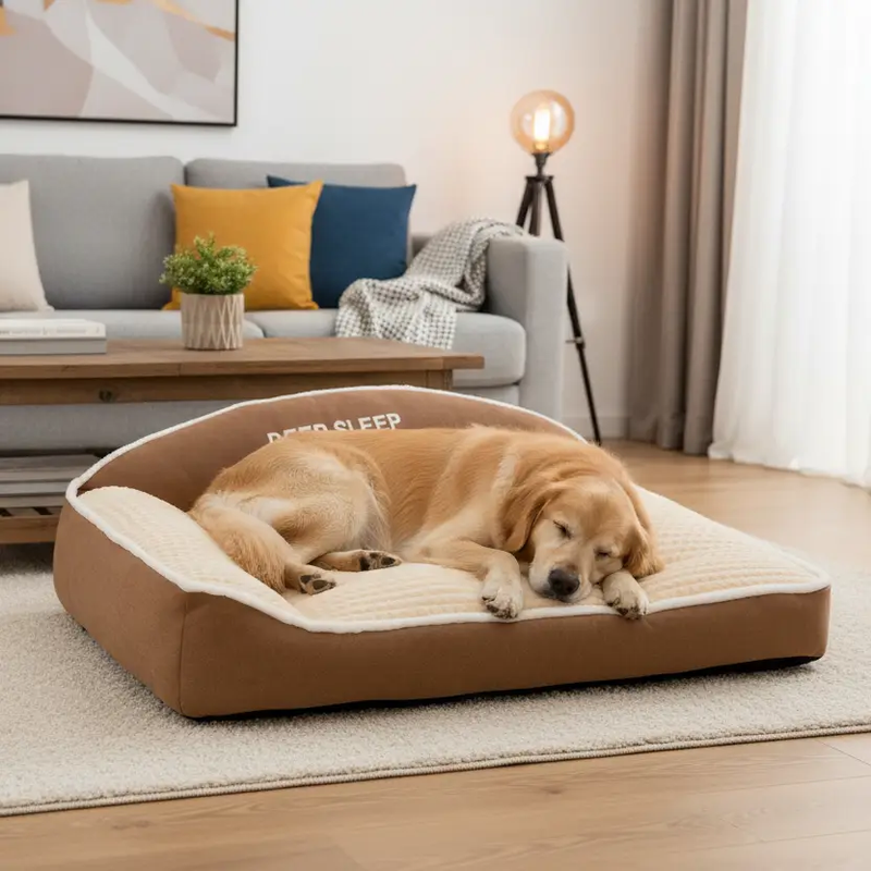Dog Bed Super Large 120cm Dog Couch Thick & Warm by dealonline.co.nz