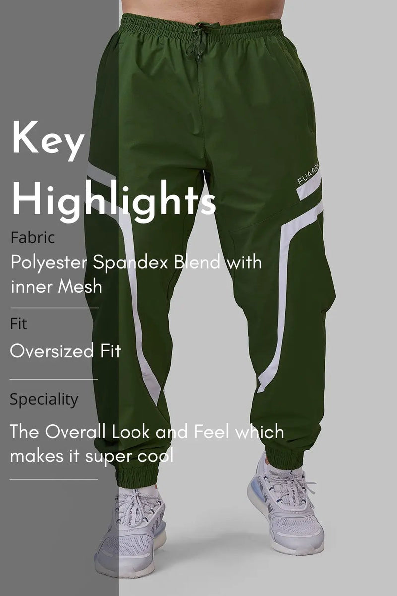 Momentum Joggers Olive by Fuaark Nz