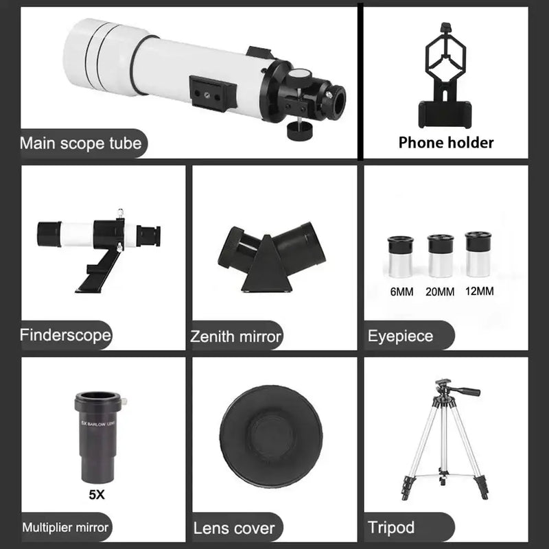 333x HD Astronomical Telescope – Moon by Habicare