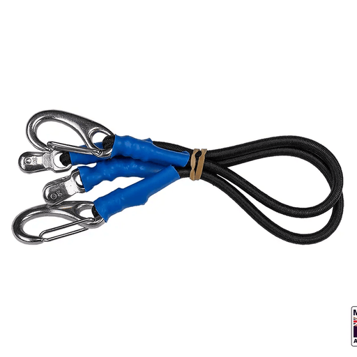 Hook Em (Pair) Outrigger Snubber Set with Mini Roller & Snap Hook