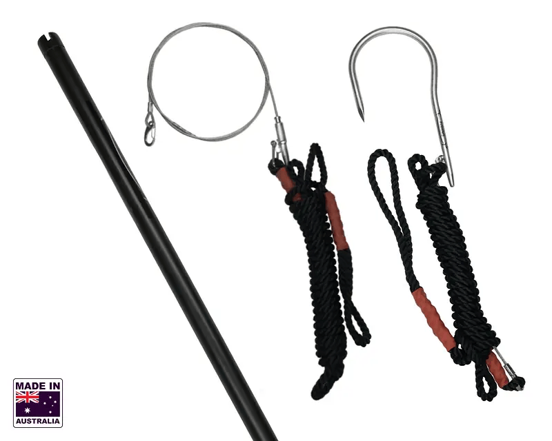Flyer & Tailrope Combo - Aluminium Handle