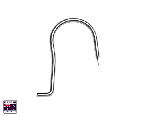 Hook Em 3 Inch Pier Gaff - Treble Hook - 8 x 85mm Hooks - Stainless Steel