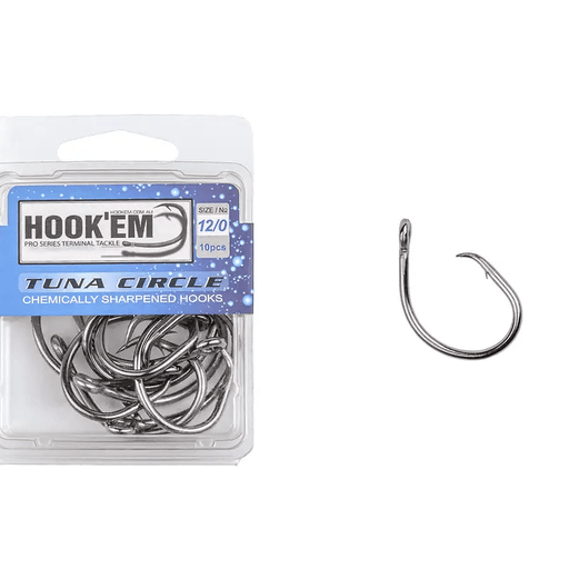 Hook Em Flash Reef Rigs Xlb - X x X Circle Hook - COLOUR