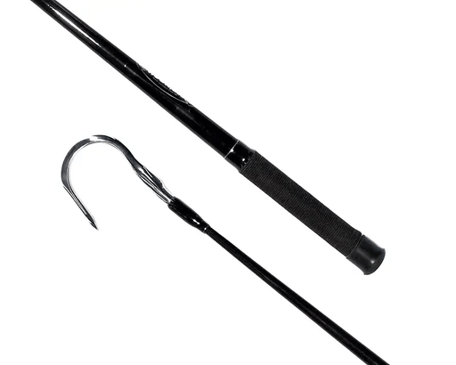 Hook Em Cast Round Fixed Gaff - 5 Inch (125mm) Hi-Tensile Stainless Steel Head
