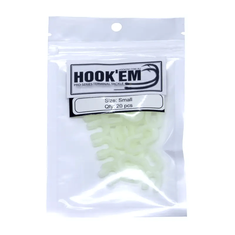 Hook Em Lumo Thimbles Small Pack Of 20 Rigging Hardware