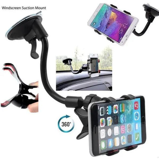 Windscreen Mount Car Phone Holder Mount Suction by salelink.co.nz