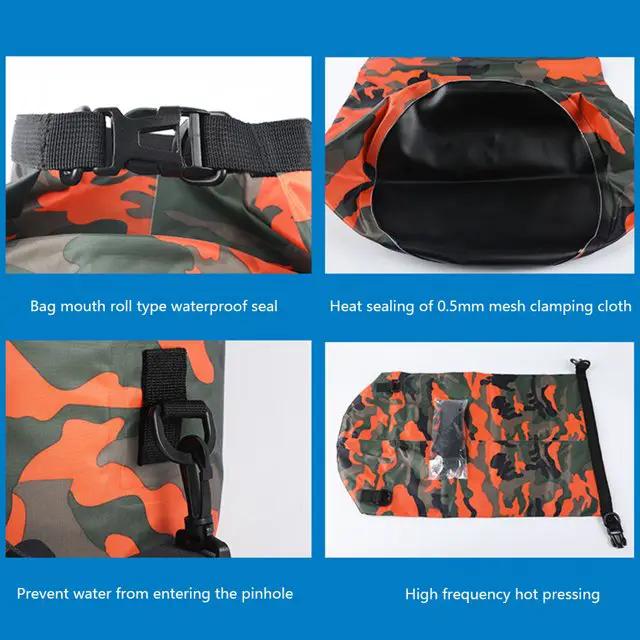 ECOTREK Waterproof Dry Bag – 15L / 20L / 30L Pack Sack with Shoulder Strap WPK5011 by ECOTREK