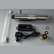 Waimana Flow-Activated UV Unit - 33W & 48W, 25mm BSP, Whole House UV Treatment NZ by Filtration Station NZ