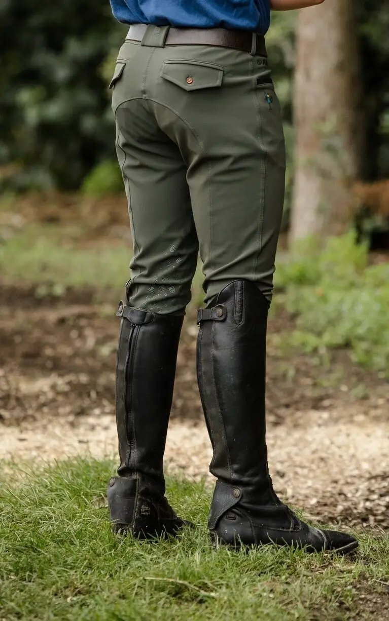 Mens DW Endura Military Green by The Brave Pants Company