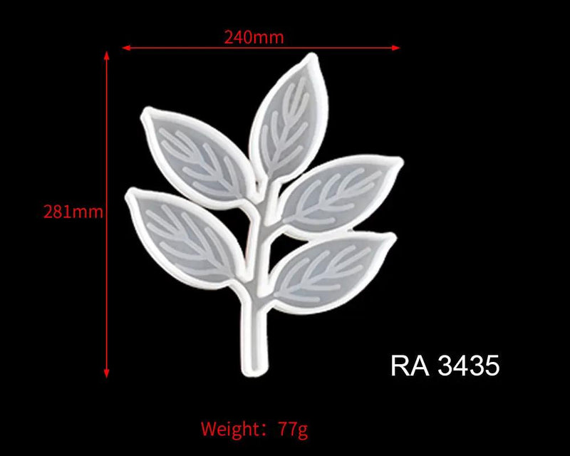 Leaves Moulds - RA 3435 by Resin Art NZ