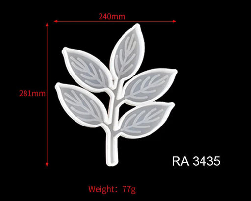Leaves Moulds - RA 3435 by Resin Art NZ
