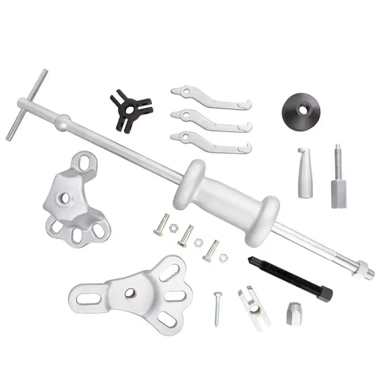 Slide Hammer Dent Puller Tool Kit Wrench Adapter Axle Bearing Hub Auto Set by salelink.co.nz