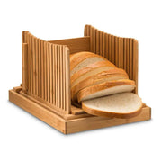 Bamboo Bread Slicer Loaf Cutting Board by salelink.co.nz