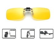 Polarized Sunglasses Clip - YELLOW by dealonline.co.nz
