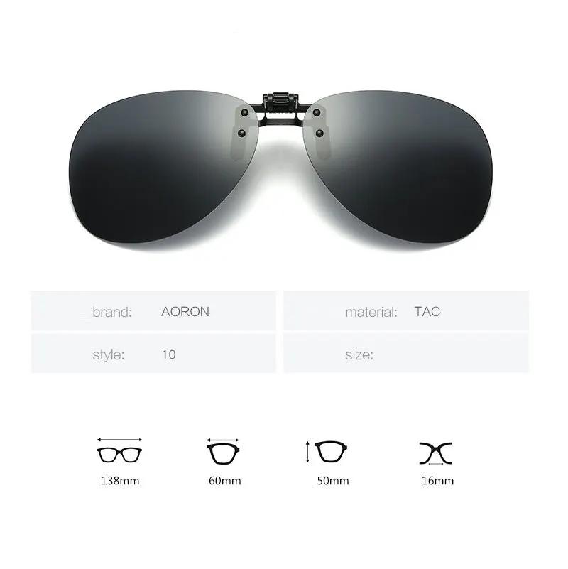 Night Vision Anti Glare Polarized Clip On Driving Glasses Sunglass by dealonline.co.nz