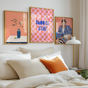 Snooze Club by Blank Wall Print Shop
