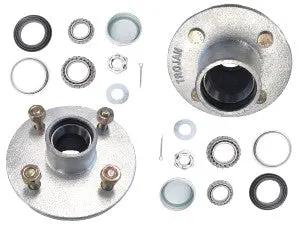 1500kg Non Braked Hub Set - Pair
