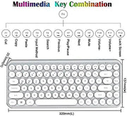 Wireless Bluetooth Keyboard for iOS Windows Android by salelink.co.nz