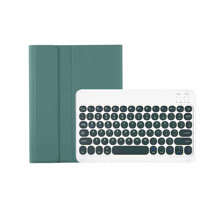 iPad 10th Gen 10.9, iPad 11 (A16 2025) Keyboard Case - Green by salelink.co.nz