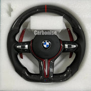 BMW Steering Wheel (Carbon Fiber+Perforated Leather) @34 by CARBONISE