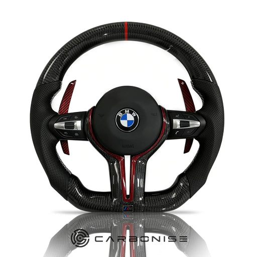 BMW Steering Wheel (Carbon Fiber+Perforated Leather) @34 by CARBONISE