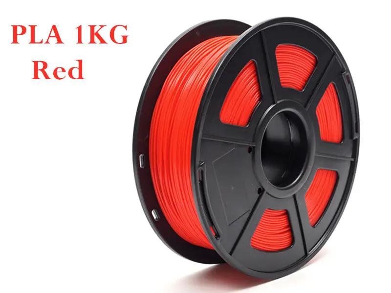 PLA 3D Printing Filament 1KG - Red by salelink.co.nz