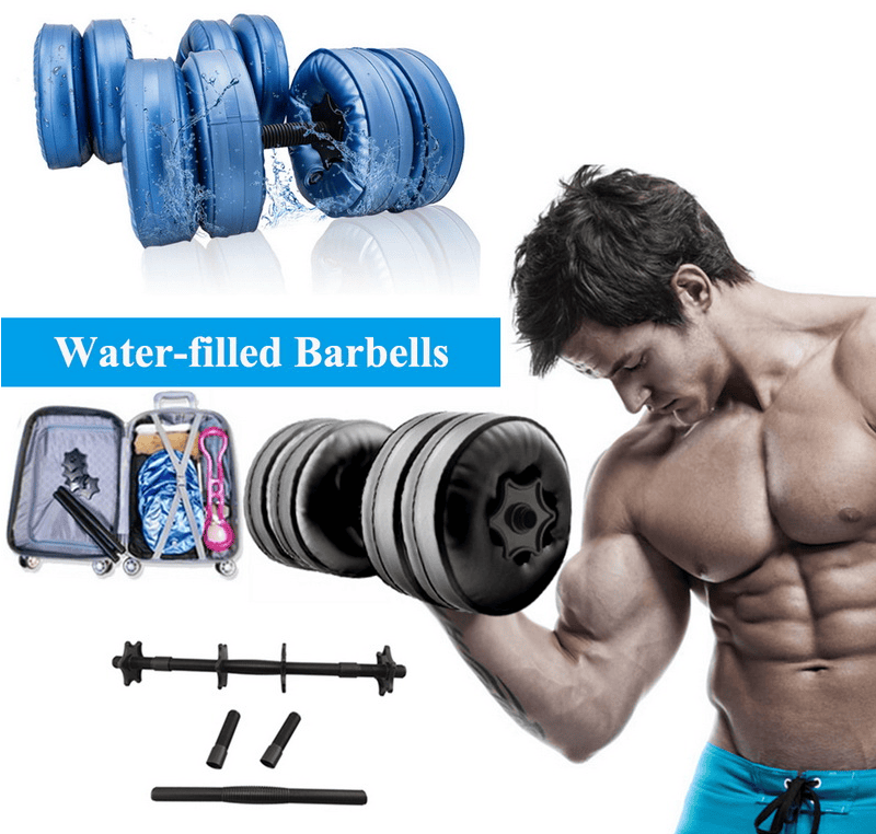 Mead's Supply & Equipment Outfitters limited Home Gym Equipment Adjustable Water-Filled Dumbbells 20–25kg – Portable Home Gym Weights Adjustable Water-Filled Dumbbells 20–25kg – Portable Home Gym Weights