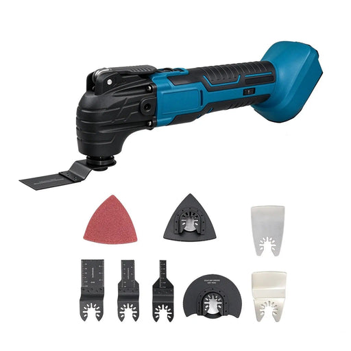 salelink.co.nz Unbranded (No Battery)Cordless Oscillating Multi tool Variable Speed Blade Fits Makita 18V Battery Cordless Oscillating Multi tool Variable Speed | Action Outdoors NZ