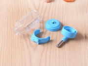3pcs*80ml Pet Hamster Drinking Leak Proof Water Bottle Kettle Guinea Pig - YELLOW by dealonline.co.nz