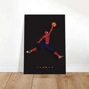 Spidey x Jordan Limited Edition by Blank Wall Print Shop