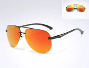 dealonline.co.nz dealonlinenz Mirror Lens HD Polarized Lens Sunglasses Anti-Blue Ray Hydrophobic Orange Mirror HD Polarized Sunglasses UV400 Hydrophobic